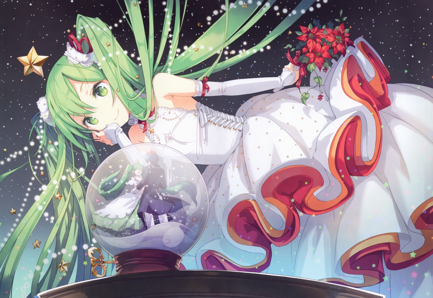christmas, dress, h2so4, island_of_horizon