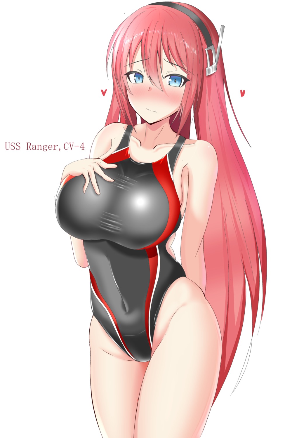 azur_lane, breast_hold, ranger_(azur_lane), swimsuits, xutoaki1