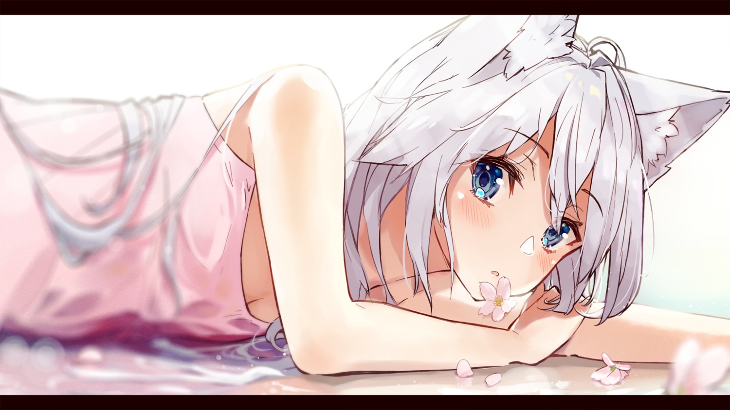 animal_ears, nekomimi, nuko_miruku, wallpaper