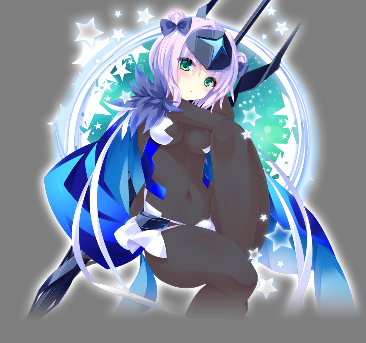 bodysuit, kannagi_rei, mirai_(company), satake_kanoko, shukusei_no_girlfriend_3_-the_destiny_star_of_girlfriend-, transparent_png, weapon