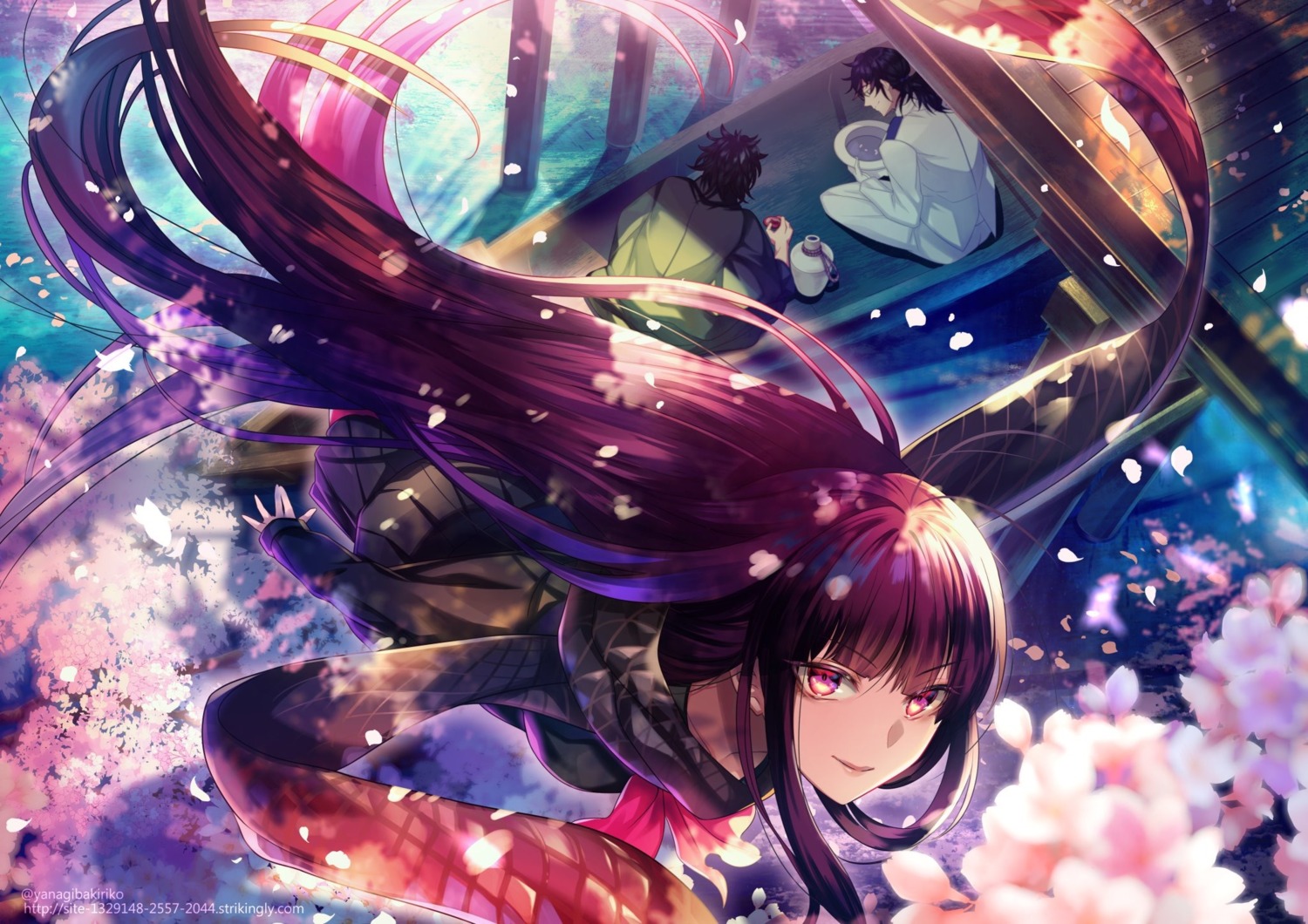 fate/grand_order, oryou_(fate), sakamoto_ryouma_(fate), seifuku, tagme