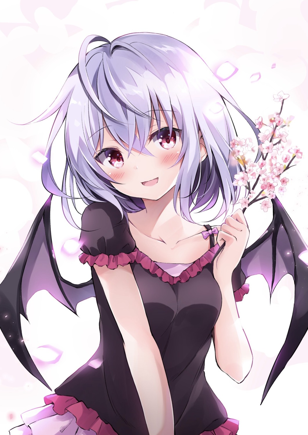 devil, hyurasan, remilia_scarlet, touhou, wings