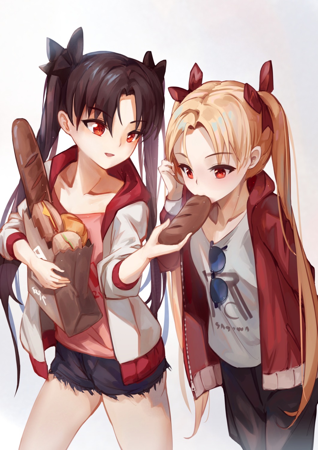 ereshkigal_(fate), faicha, fate/grand_order, ishtar_(fate)