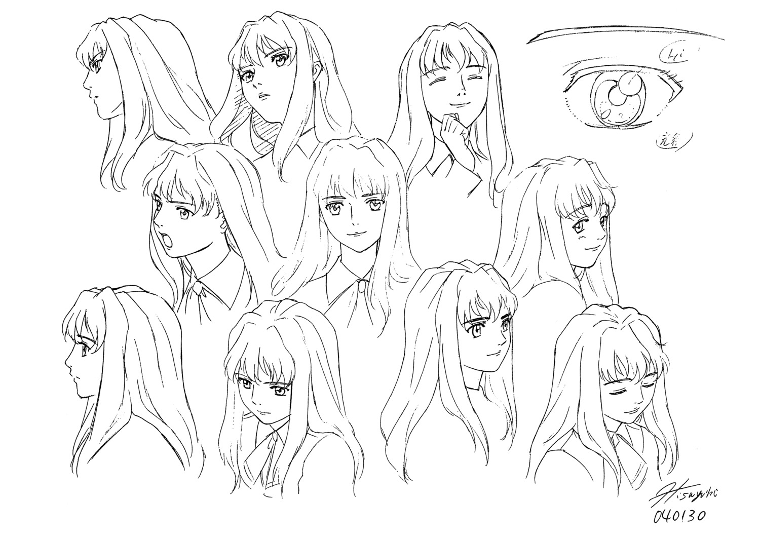 character_design, fujino_shizuru, hisayuki_hirokazu, mai_hime