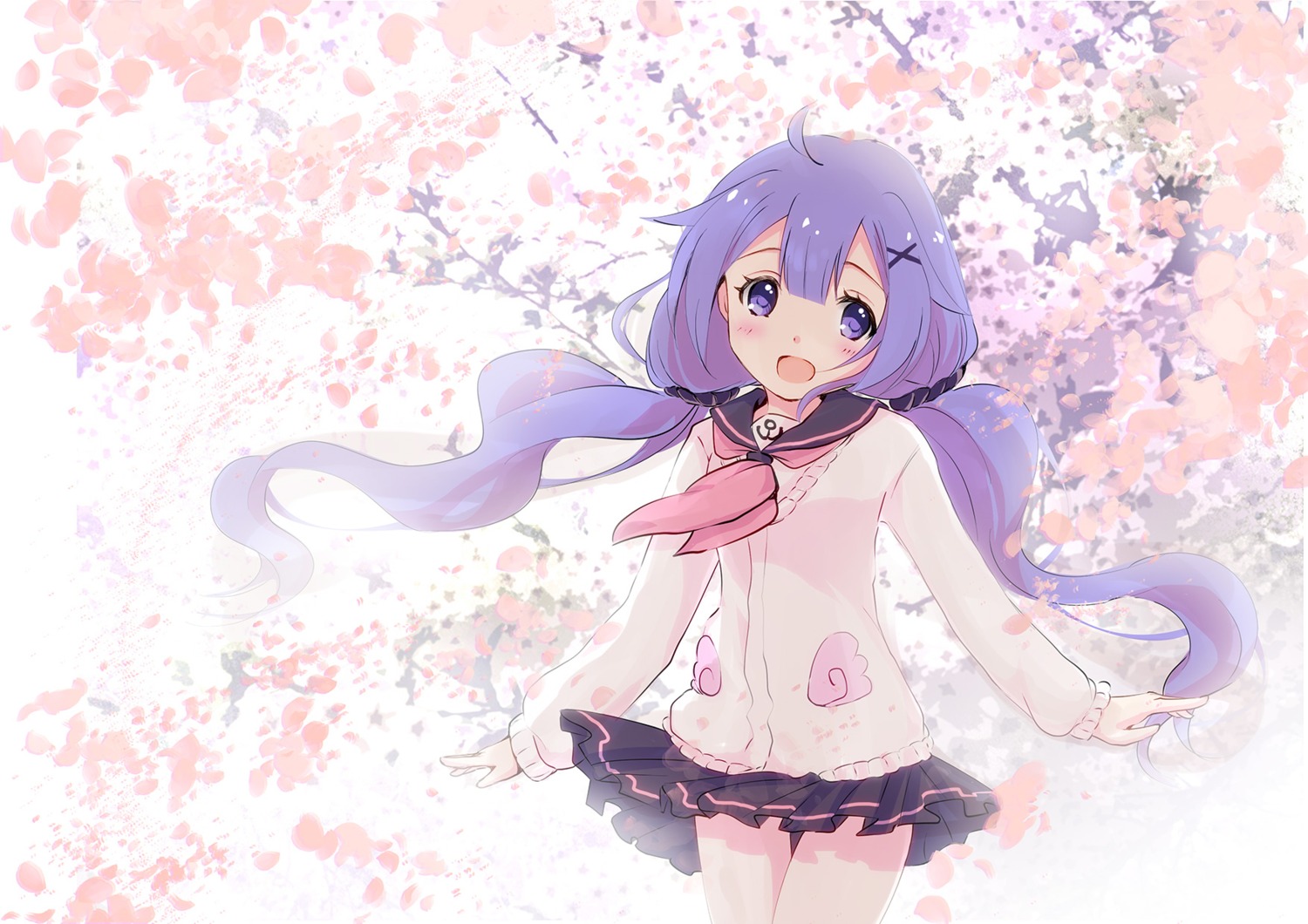 azur_lane, pantyhose, seifuku, skirt_lift, sukireto, sweater, unicorn_(azur_lane)