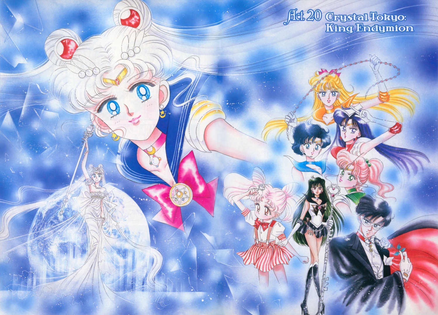 aino_minako, bishoujo_senshi_sailor_moon, chiba_mamoru, cleavage, dress, heels, hino_rei, kino_makoto