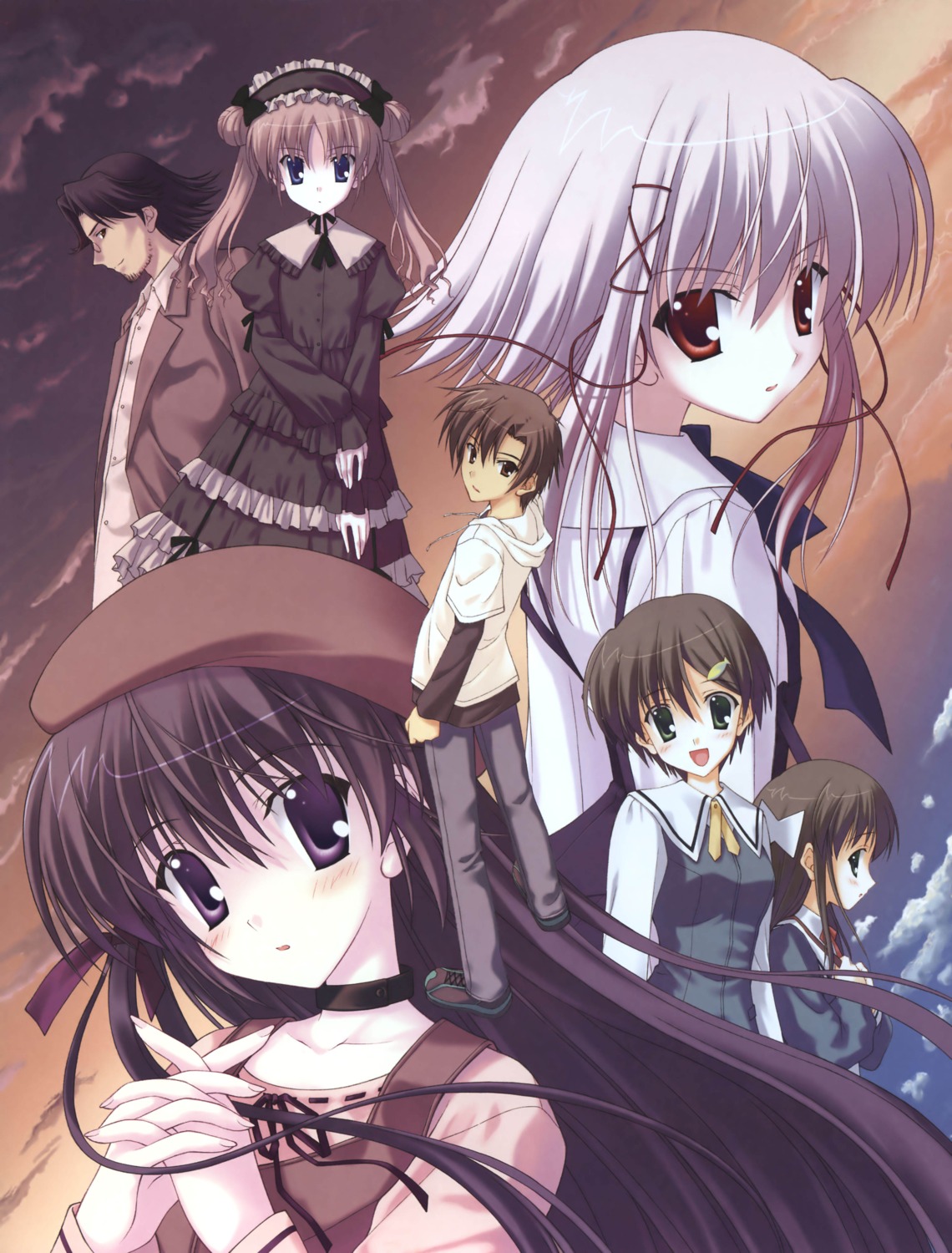 ishizuki_koyori, ishizuki_mana, kamikawa_mayuko, morimiya_aono, morimiya_yorito, nanao_naru, shihou_matsuri, sola