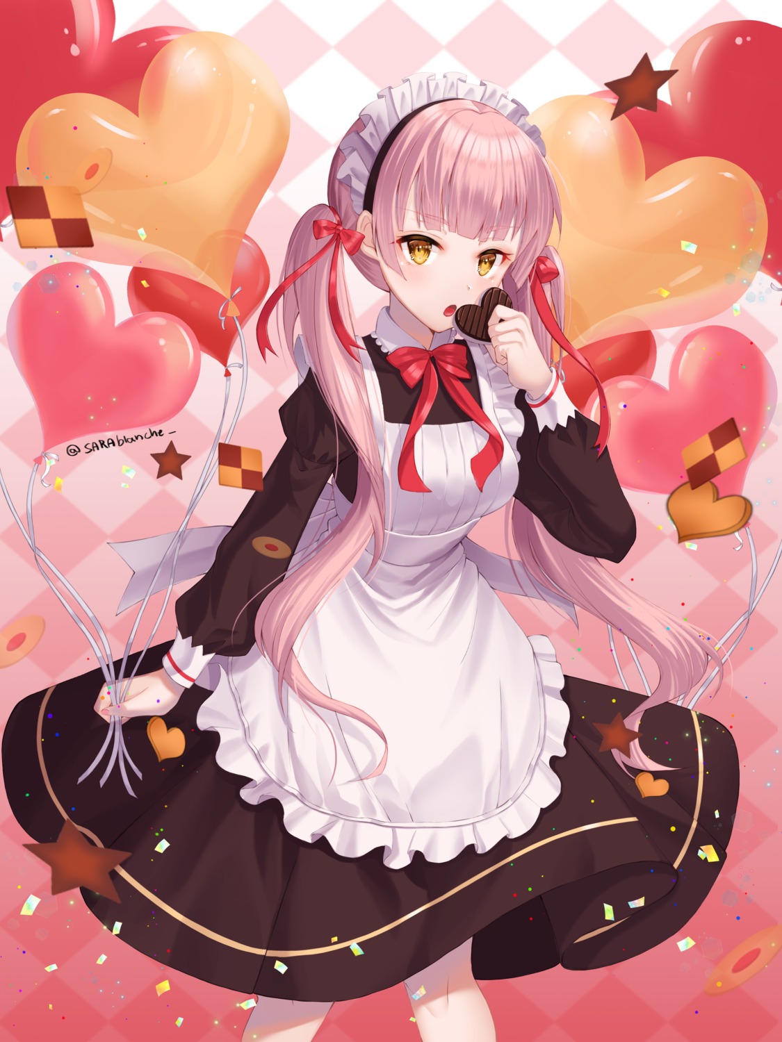 maid, sarablanche, valentine