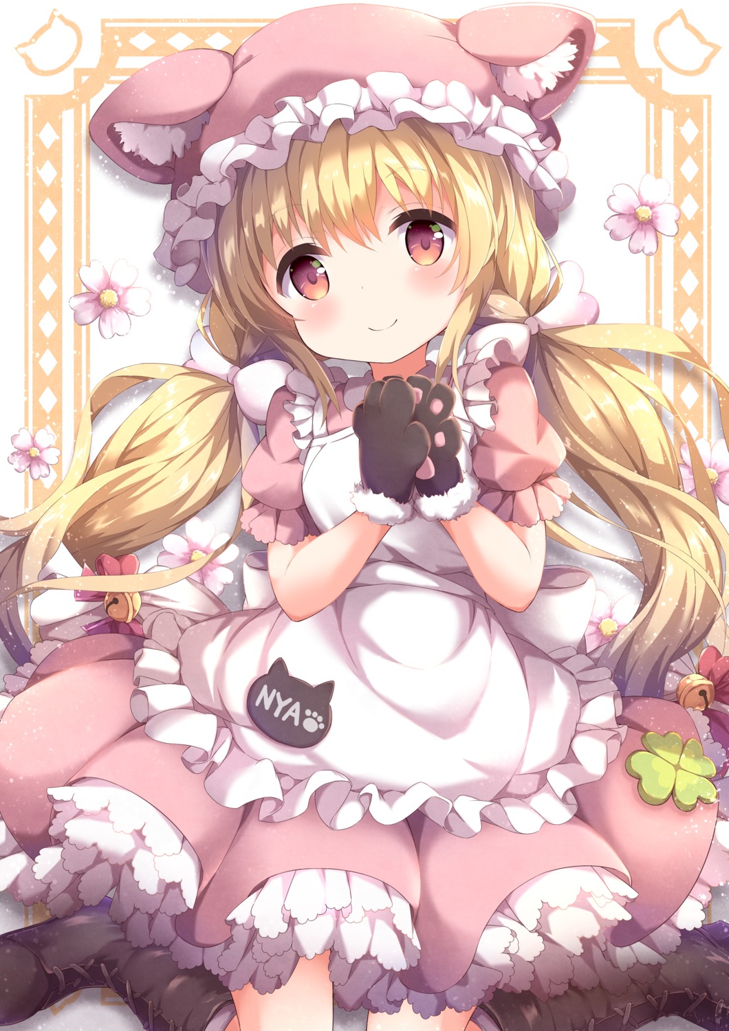 animal_ears, maid, nekomimi, niwasane_(saneatsu03)