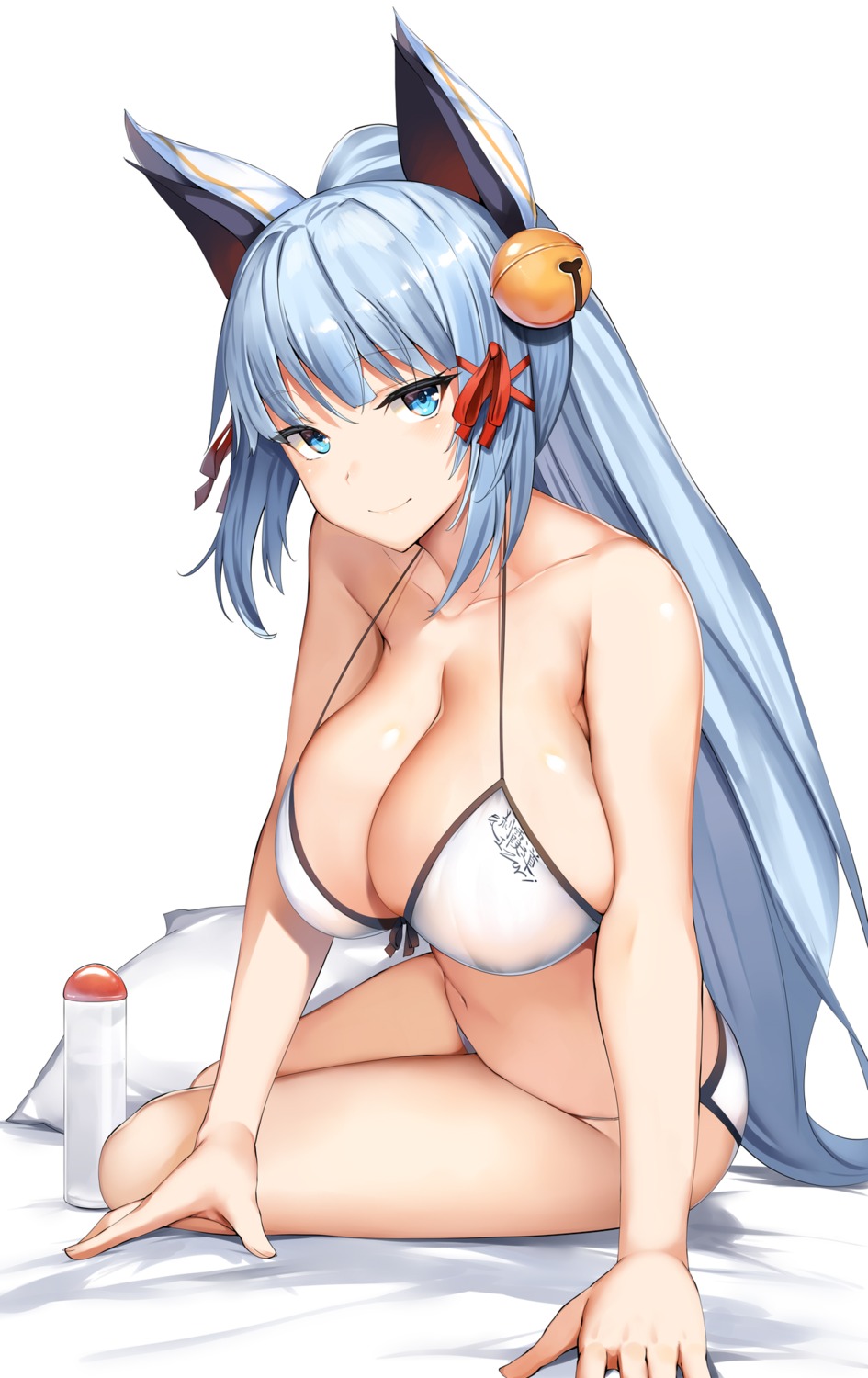 animal_ears, belko, bikini, cleavage, kanpani_girls, swimsuits