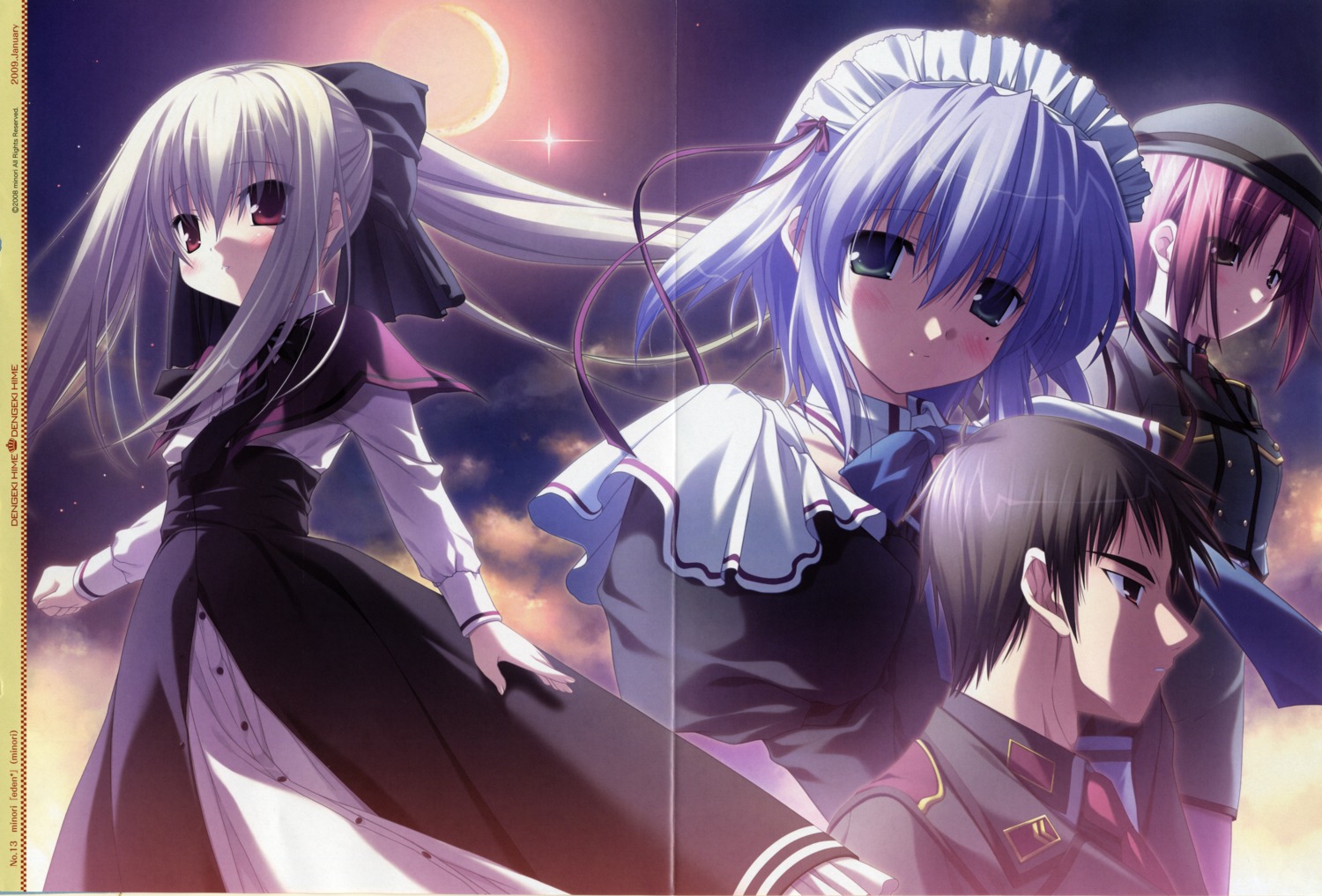chikotam, crease, eden, elica, k-books, lavinia_f.asai, maid, minori