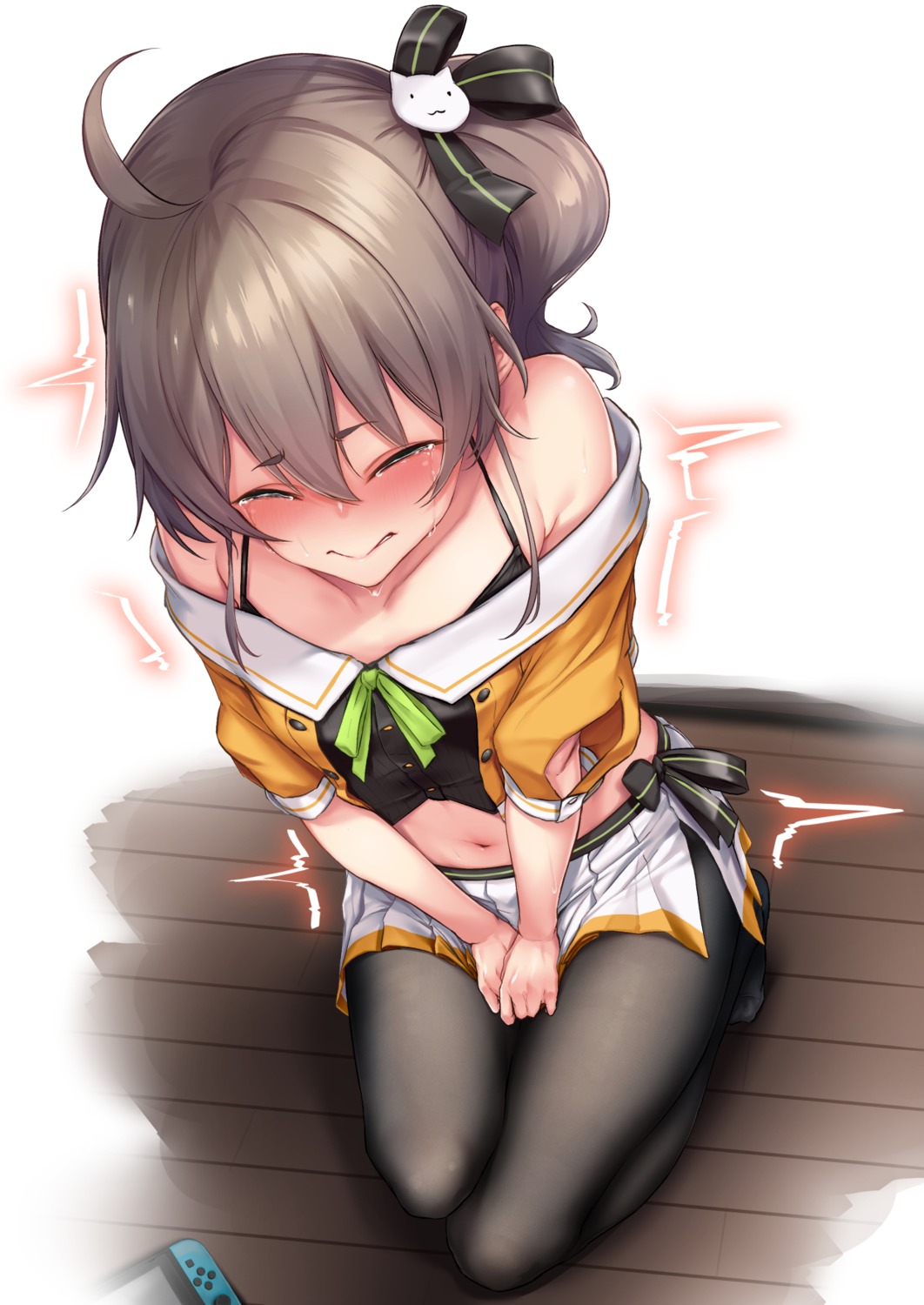 hololive, kurofude_anna, natsuiro_matsuri, pantyhose