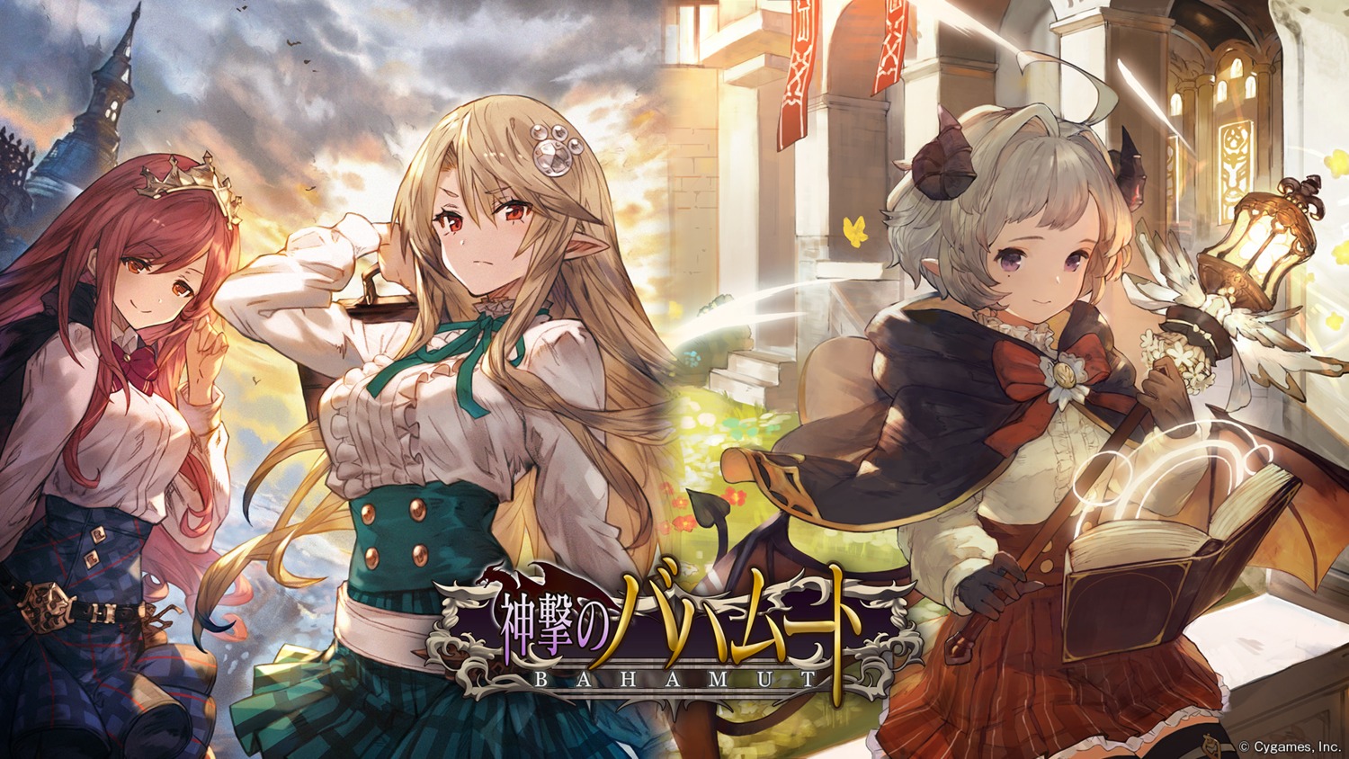 ezusuke, horns, lard, pointy_ears, seifuku, shingeki_no_bahamut, tail, thighhighs