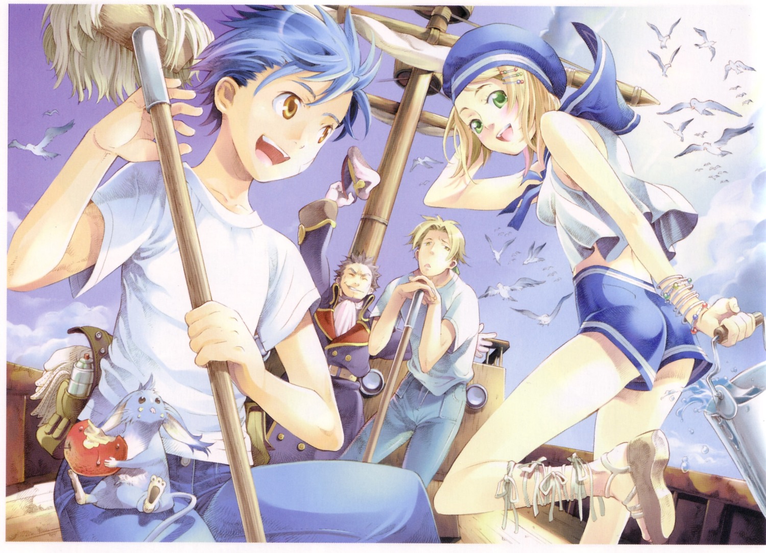 captain_batholomew, cecilia_raynne_adelheid, hang_peng, ooba_wakako, rody_roughnight, uniform, wild_arms, wild_arms_1, zakk_van_brace