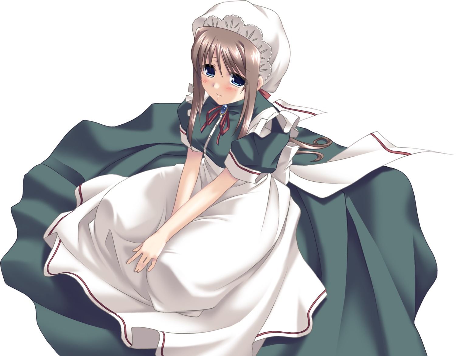 maid, shia_(white_clarity), shouna_mitsuishi, white_clarity, white_clarity_(circle)
