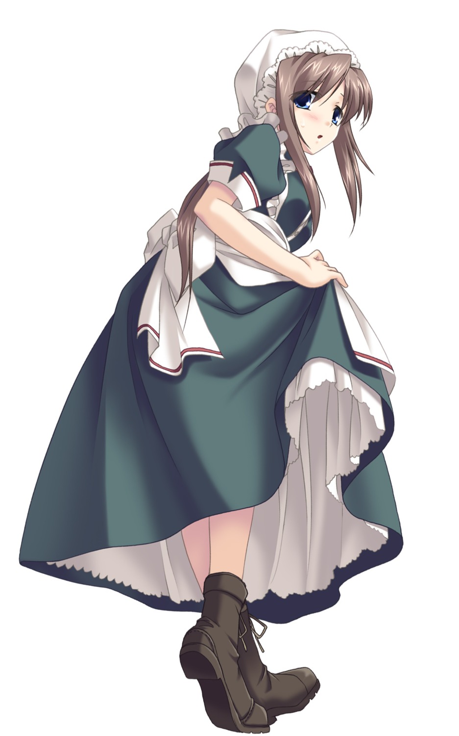 maid, shia_(white_clarity), shouna_mitsuishi, white_clarity, white_clarity_(circle)