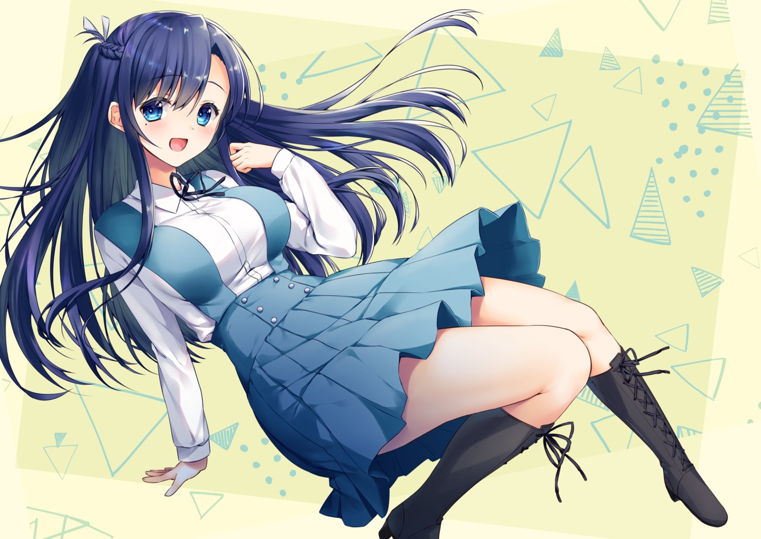 heels, seifuku, wakuta_chisaki