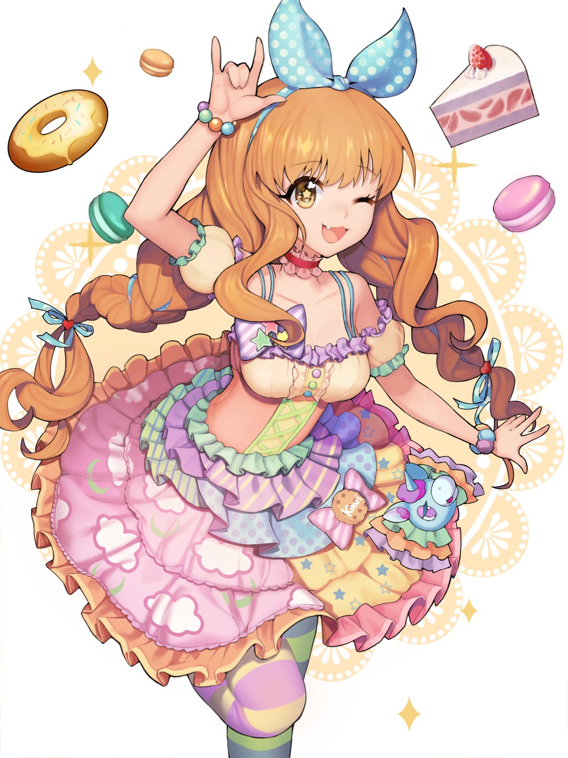 dress, monini, moroboshi_kirari, pantyhose, the_idolm@ster, the_idolm@ster_cinderella_girls