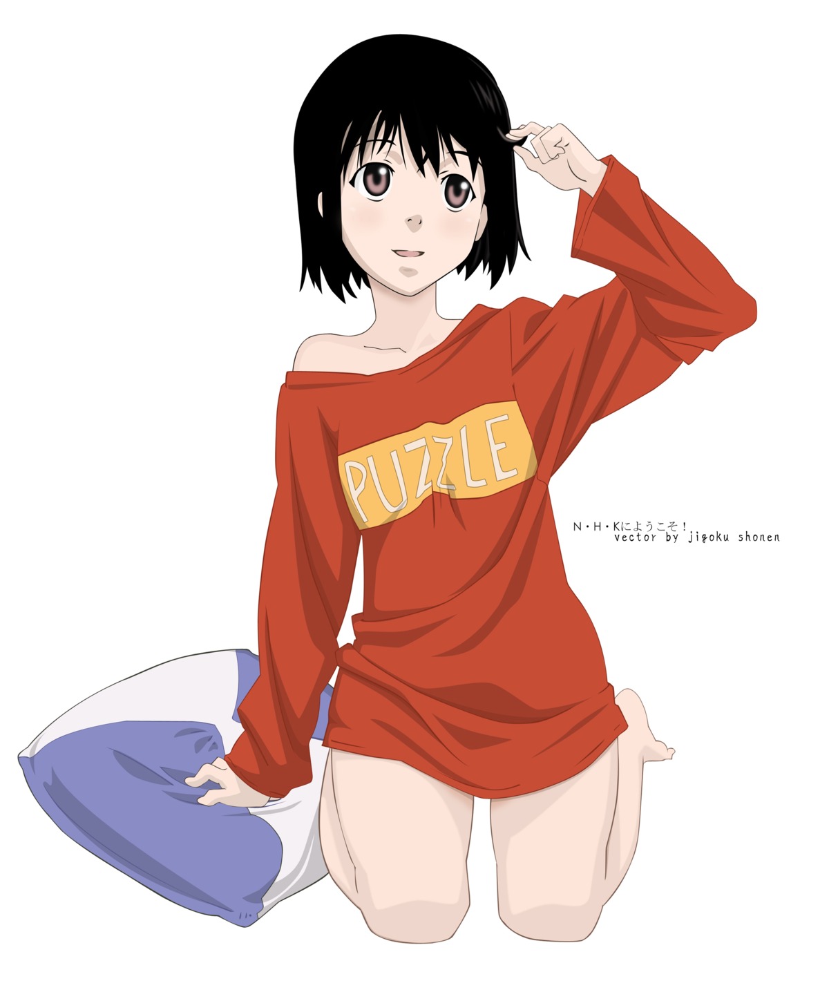 nakahara_misaki, nhk_ni_youkoso, watermark