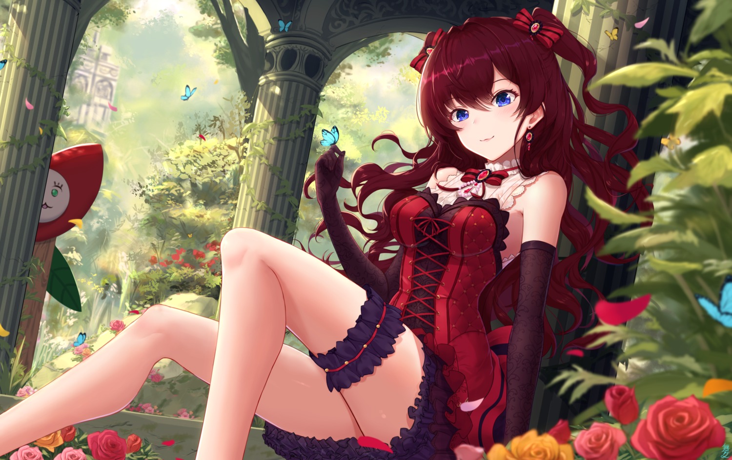garter, ichinose_shiki, maitake_(maitake1234), the_idolm@ster, the_idolm@ster_cinderella_girls