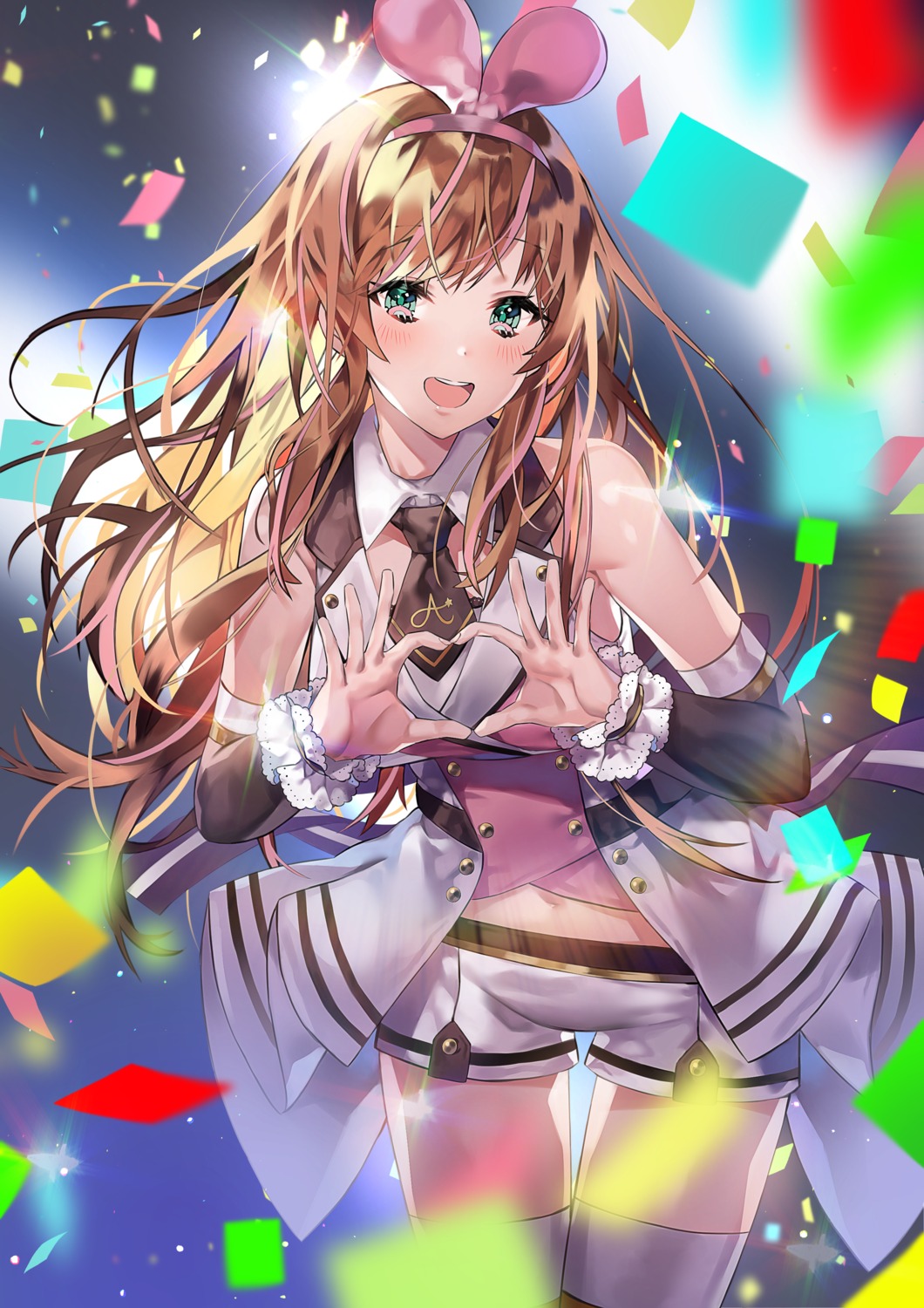 kizuna_ai, kizuna_ai_inc., kkamykkamkkamy, thighhighs