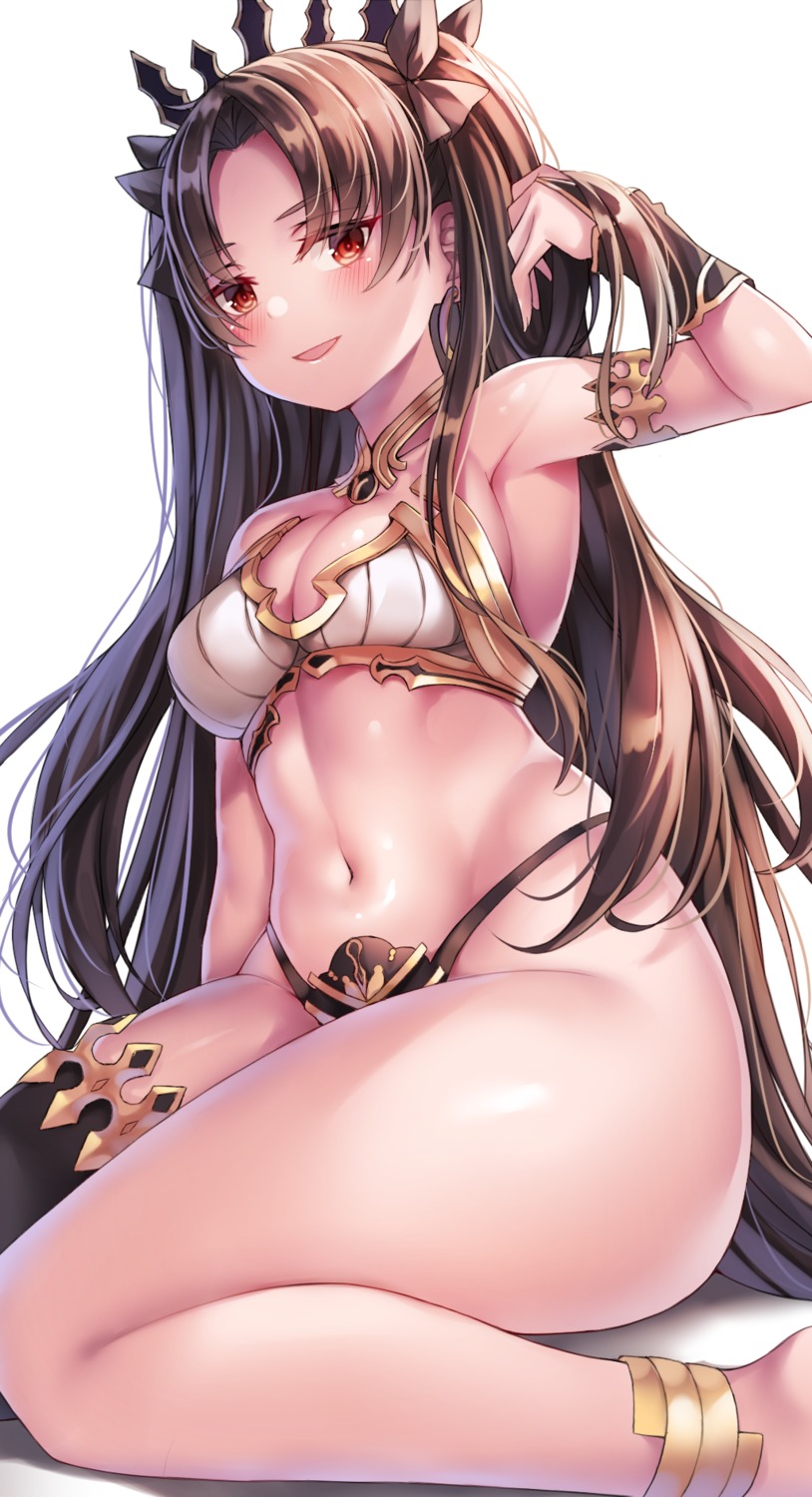 beeyan, bikini_armor, cleavage, fate/grand_order, ishtar_(fate), thighhighs