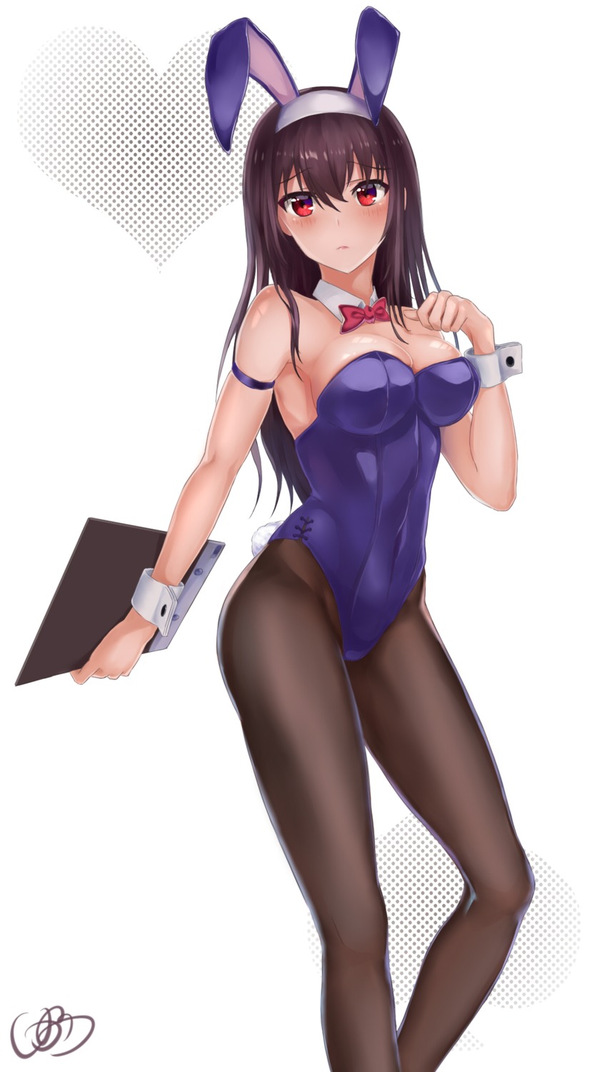 animal_ears, bunny_ears, bunny_girl, cleavage, kasumigaoka_utaha, pantyhose, saenai_heroine_no_sodatekata, shigatsu