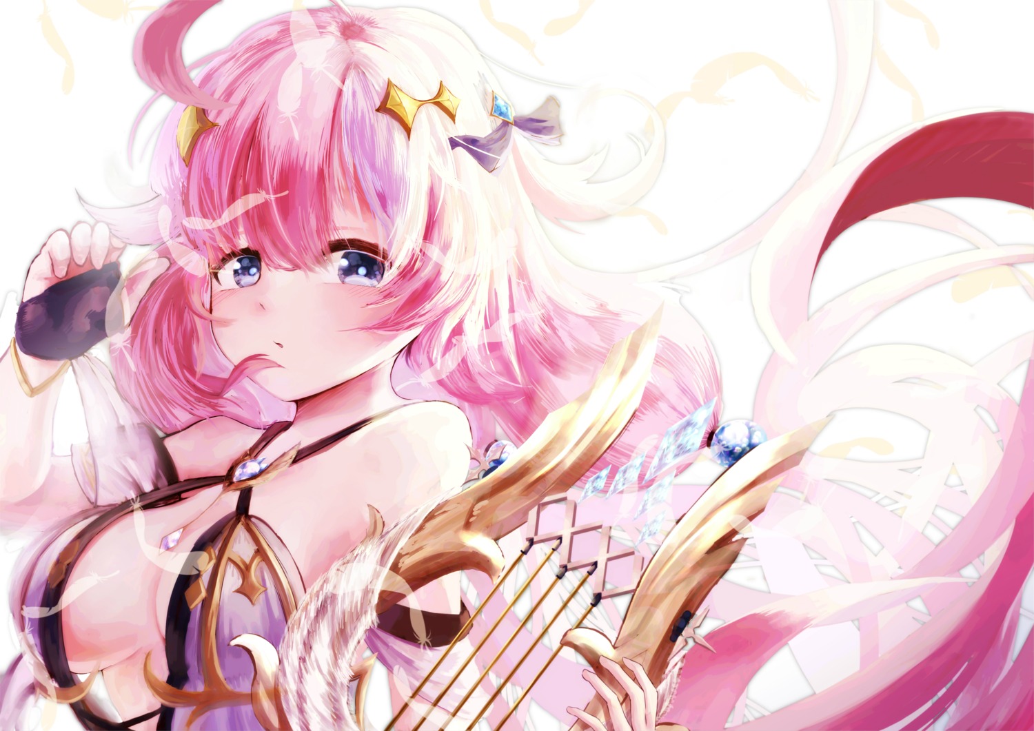 cleavage, king's_raid, no_bra, shea_(king's_raid), tagme