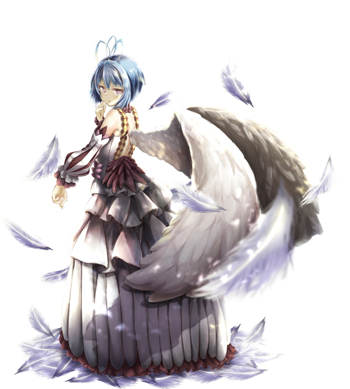 dress, fitoria, tagme, tate_no_yuusha_no_nariagari, wings