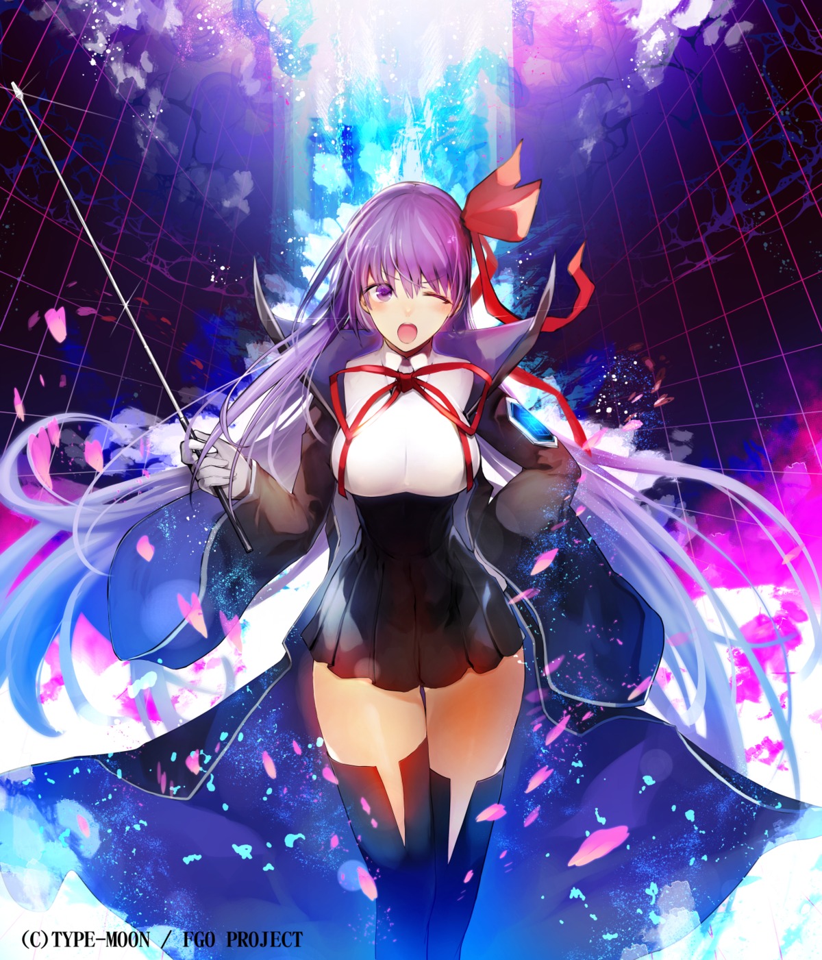 bb_(fate), fate/extra, fate/extra_ccc, fate/grand_order, fate/stay_night, nishiide_kengorou, thighhighs