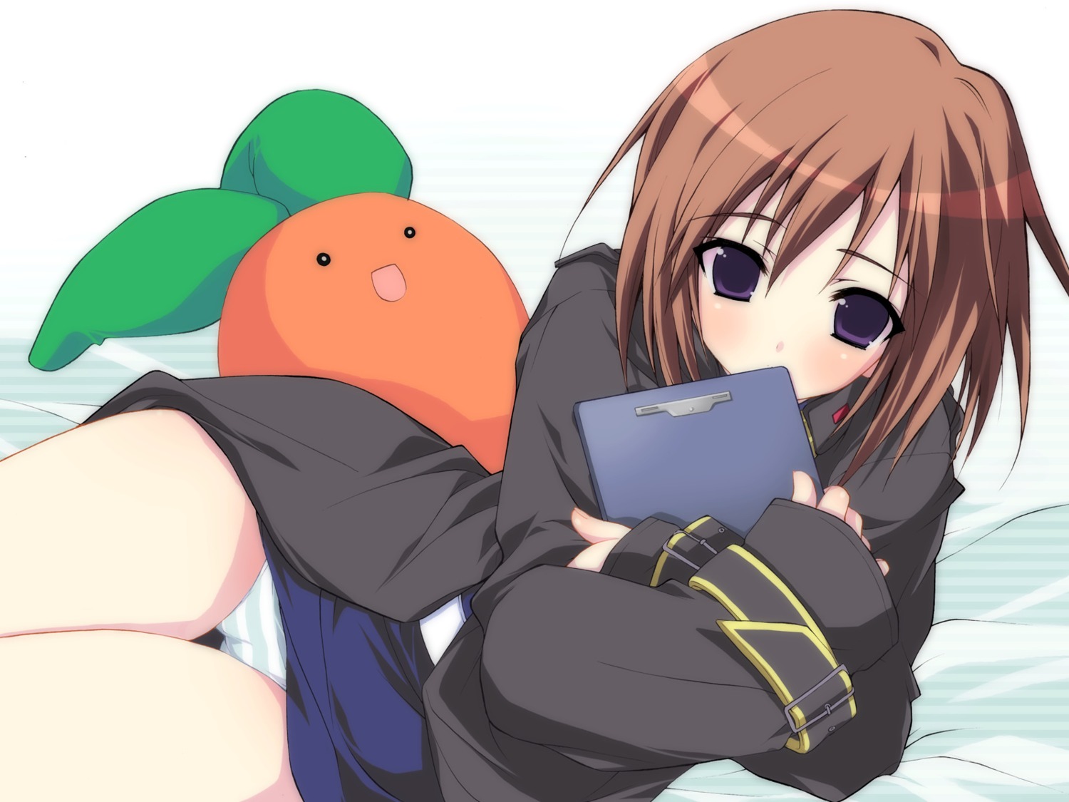 kirishima_kaori, moekan, pantsu, shimapan, tagme, wallpaper