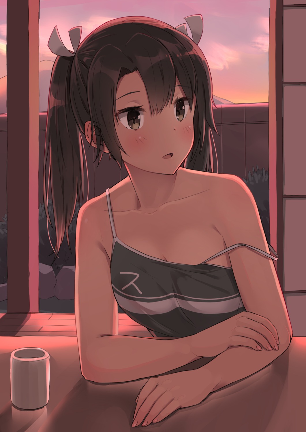 cleavage, kantai_collection, no_bra, soushou_nin, zuikaku_(kancolle)