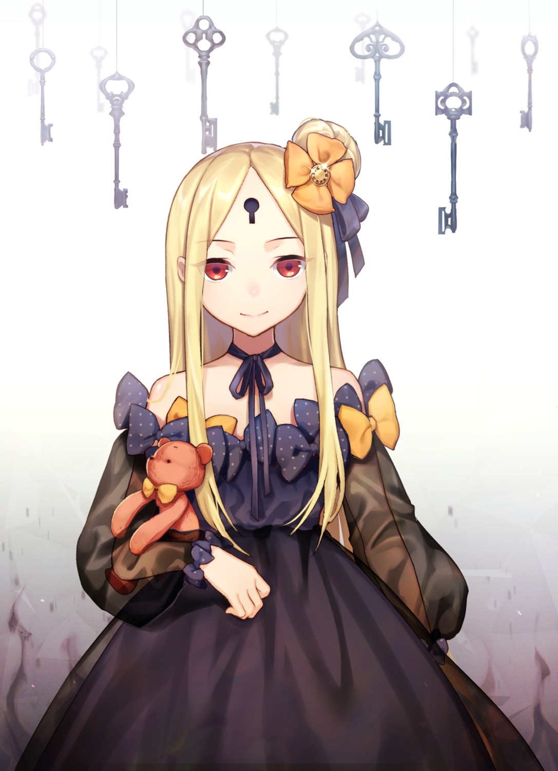 abigail_williams_(fate), dress, fate/grand_order, see_through, tarantulaines