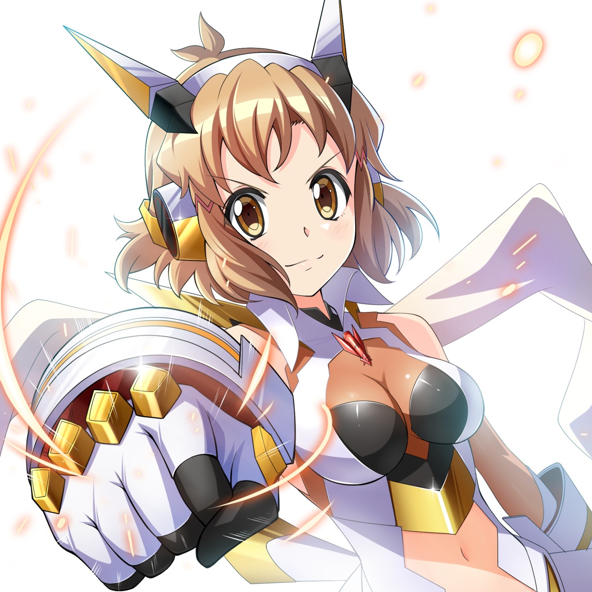 armor, headphones, nyannmaru, senki_zesshou_symphogear, tachibana_hibiki
