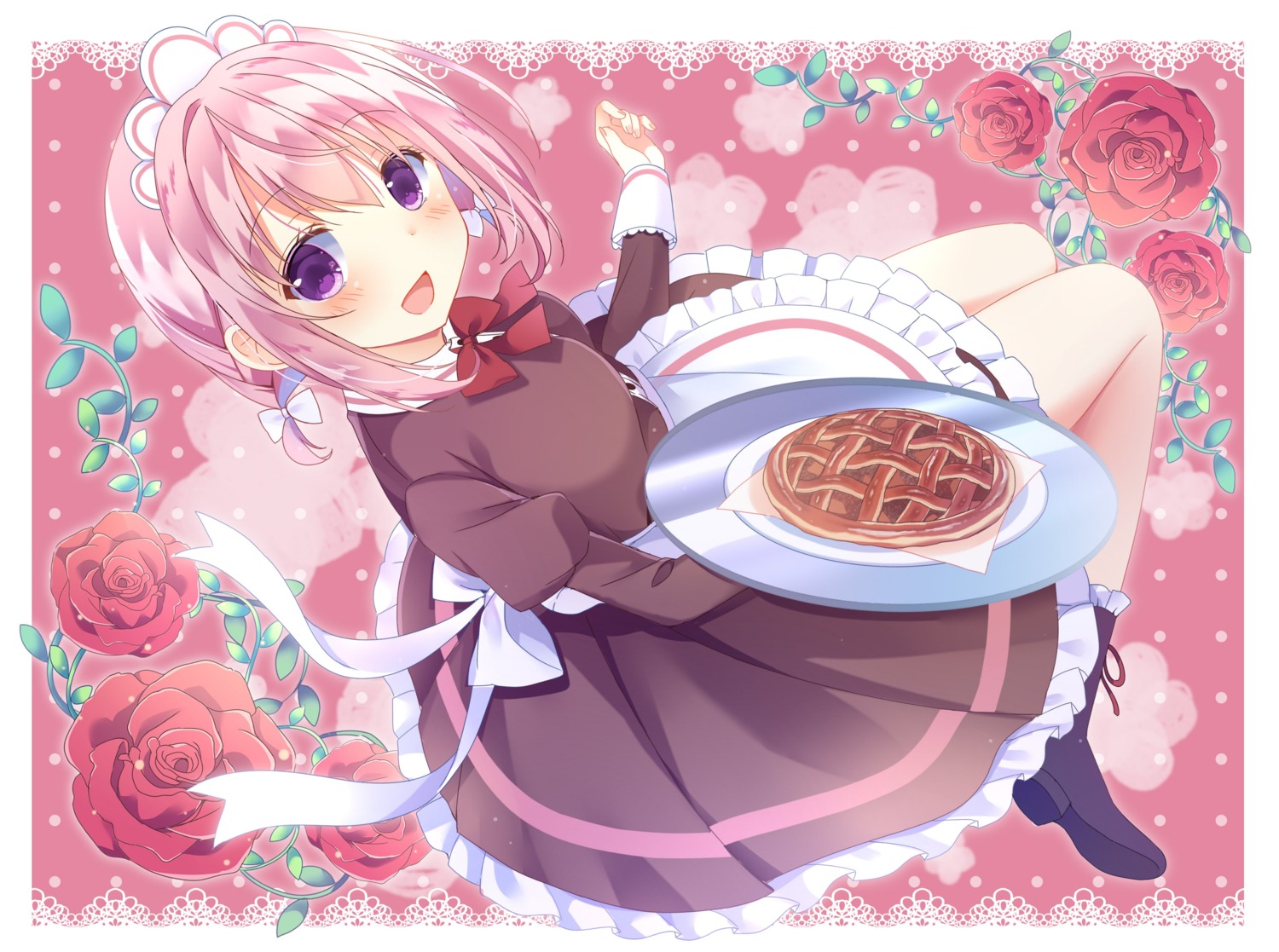 hanabana_life_story, heels, maid, shiiba_nae
