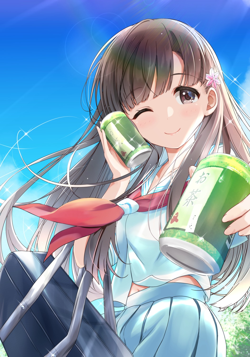 akisaka_yamoka, kobayakawa_sae, seifuku, the_idolm@ster, the_idolm@ster_cinderella_girls
