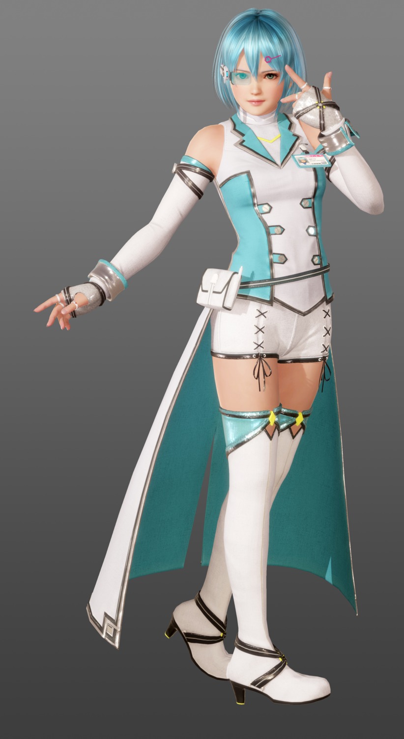 cg, dead_or_alive, dead_or_alive_6, heels, koei_tecmo, nico_(doa), thighhighs