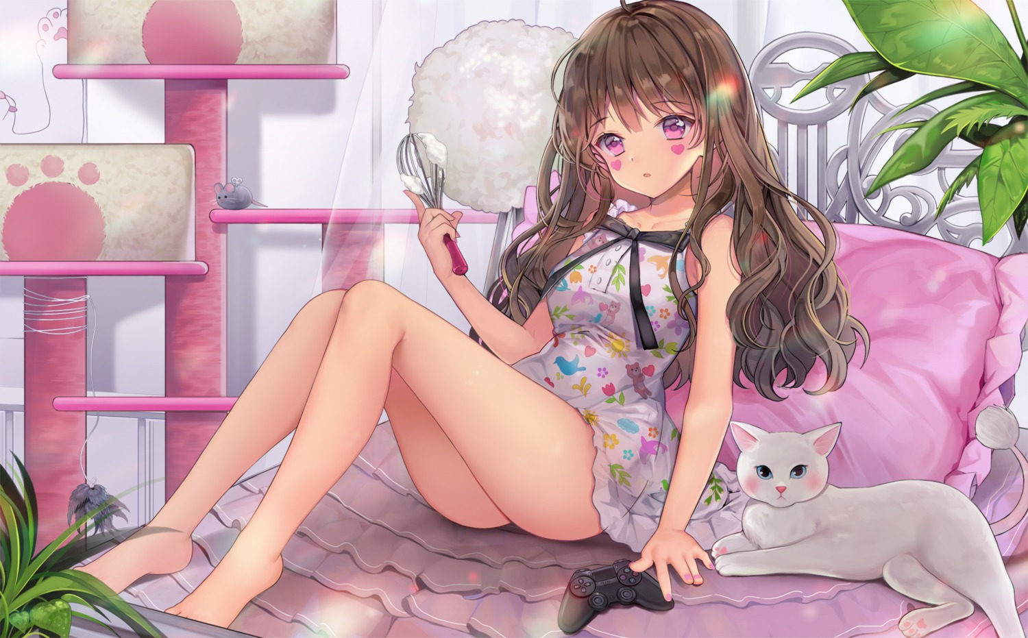 dress, neko, primcoco, see_through
