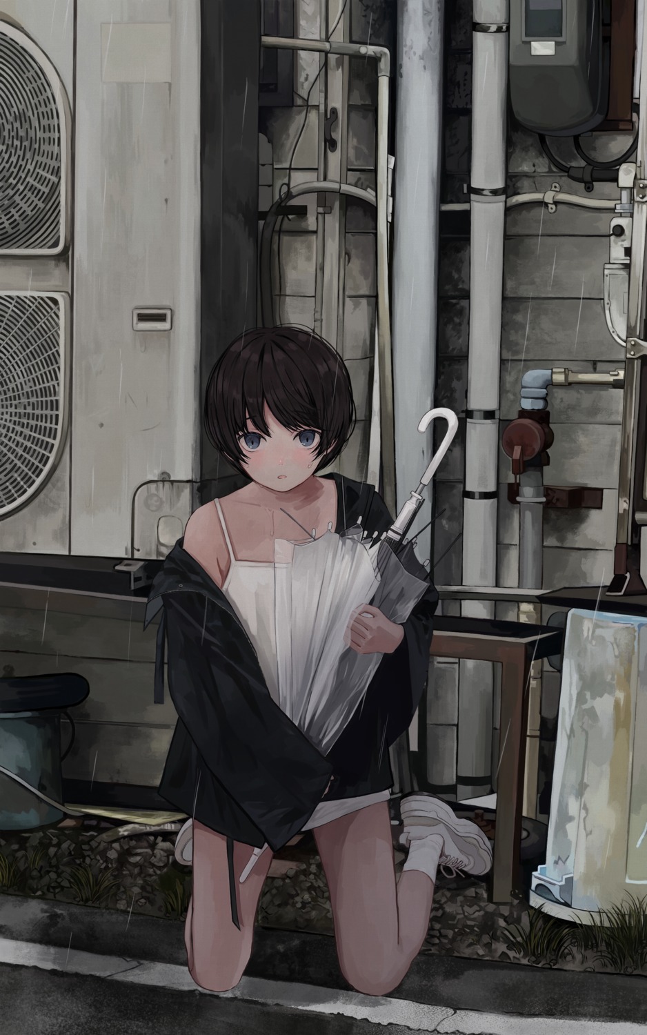 maoyasumisumi, umbrella