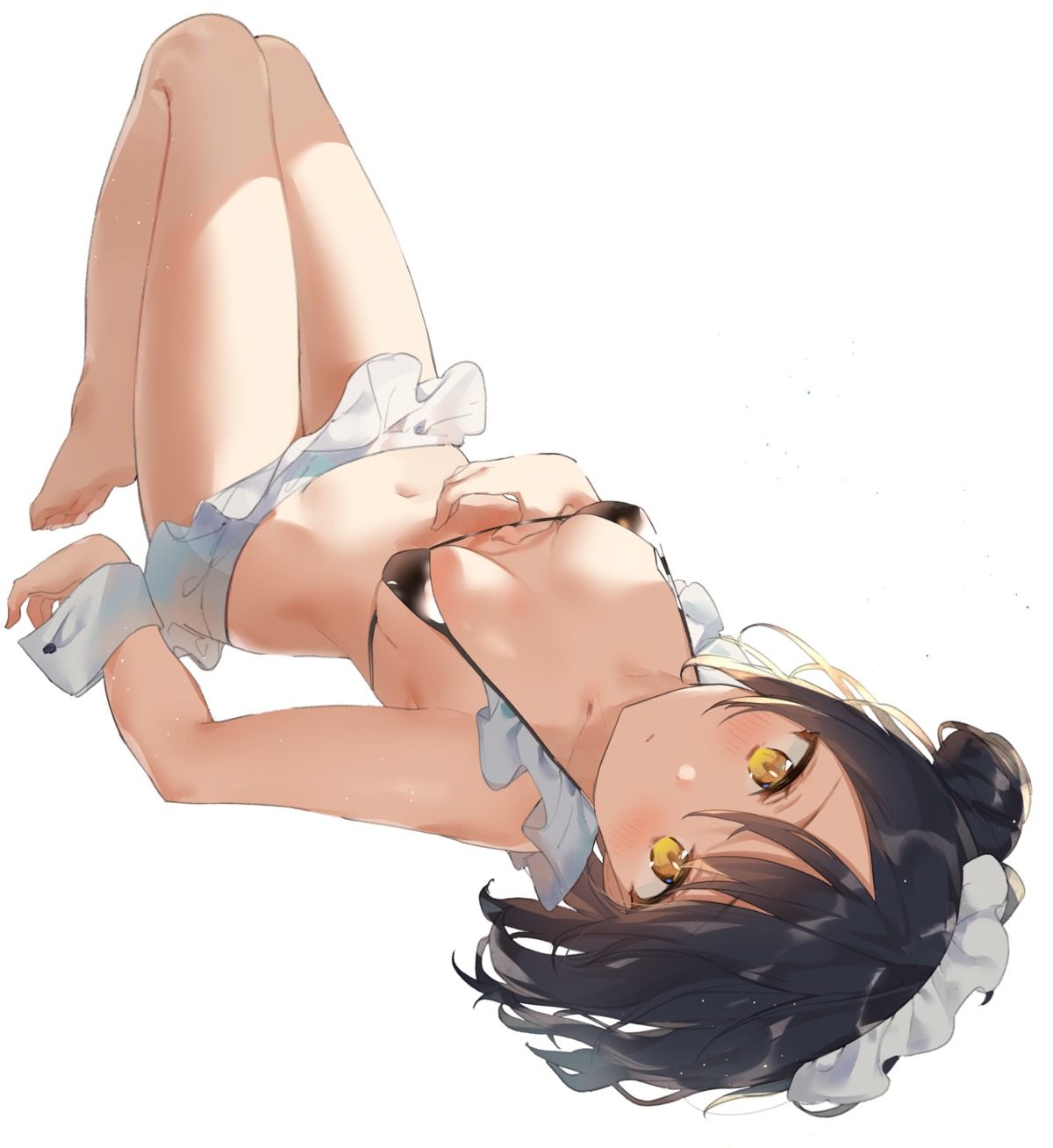 bikini, cleavage, kurutsu, maid, swimsuits