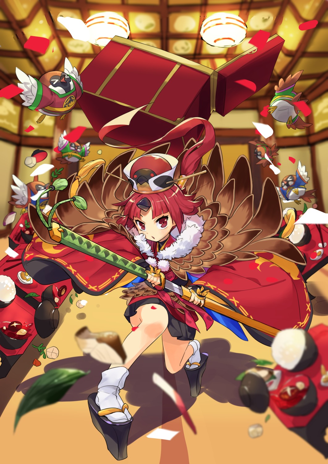 benienma_(fate/grand_order), fate/grand_order, japanese_clothes, nora_(norabox), sword