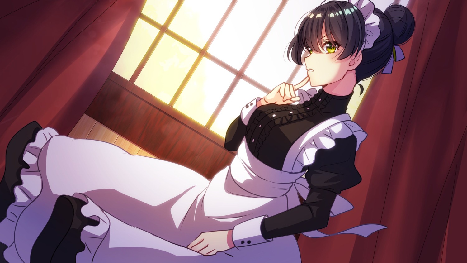 haikawa_sakurako, haikawa_sakurako_ga_anata_ni_10-kai_(+1-kai)_kokuhaku_suru_batsu_game, maid, rokumaru_inami