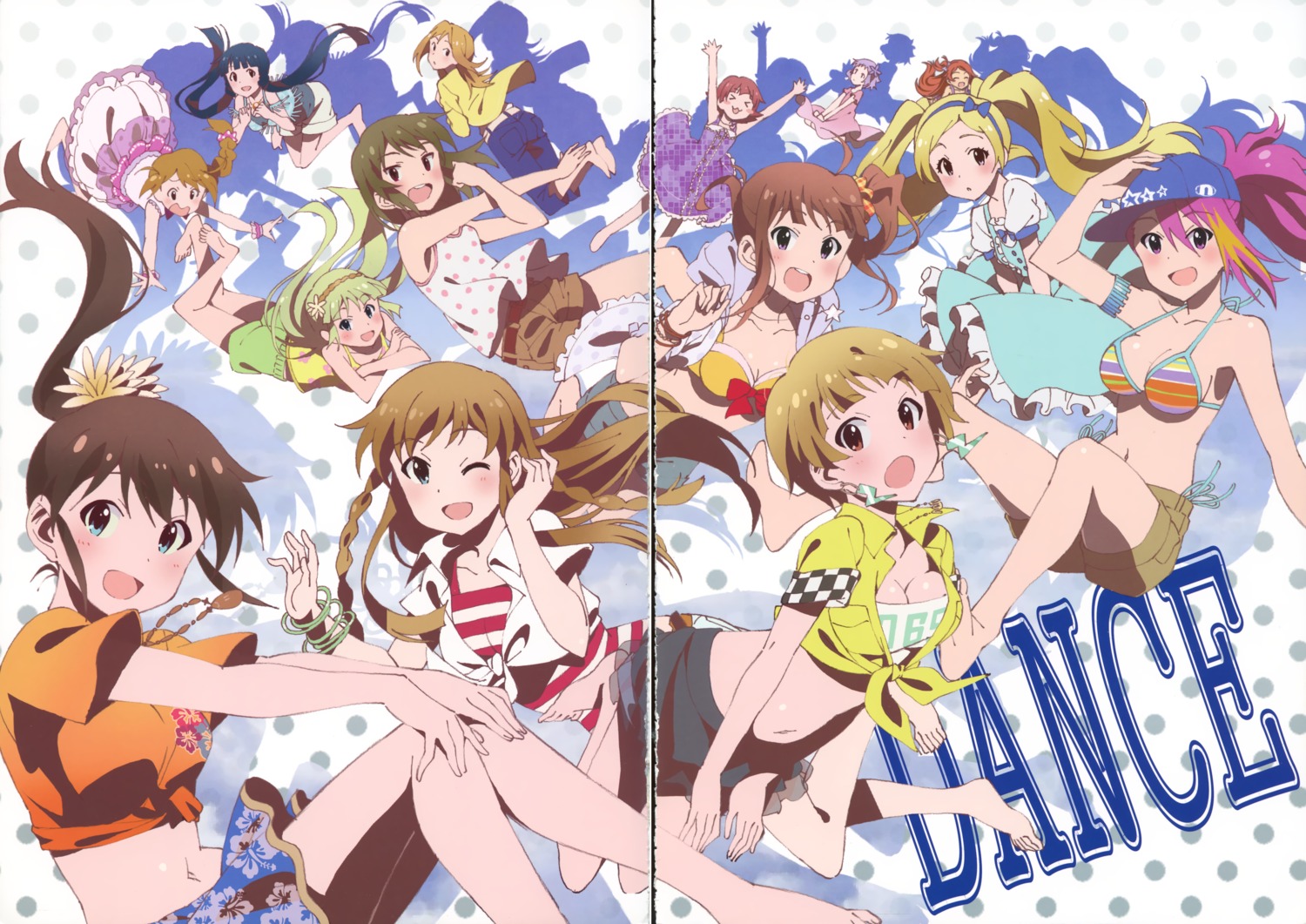 baba_konomi, bikini, cleavage, dress, emily_stewart, fukuda_noriko, gap, kitakami_reika