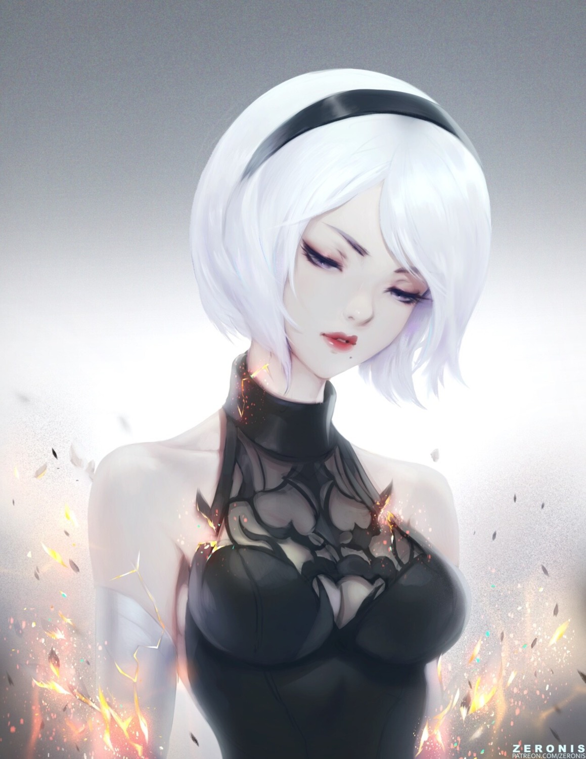 cleavage, nier, nier_automata, yorha_no.2_type_b, zeronis