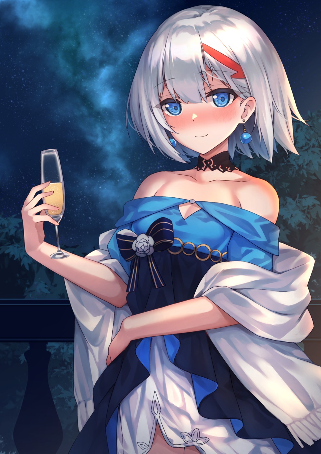 admiral_graf_spee_(azur_lane), ashisi, azur_lane, cleavage, dress