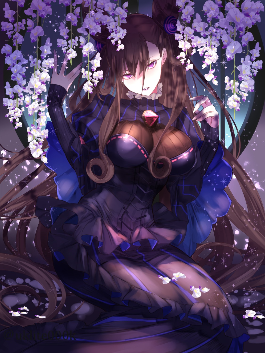 dress, fate/grand_order, murasaki_shikibu_(fate), yuuki_kira