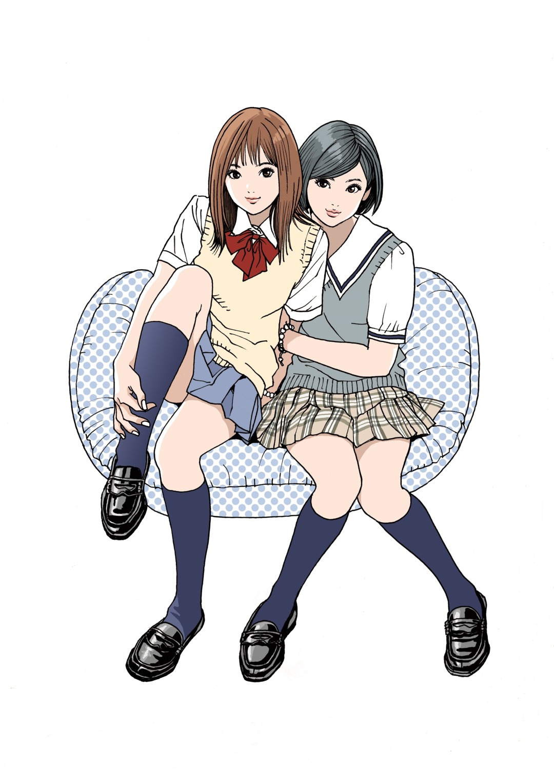 eguchi_hisashi, seifuku, sweater