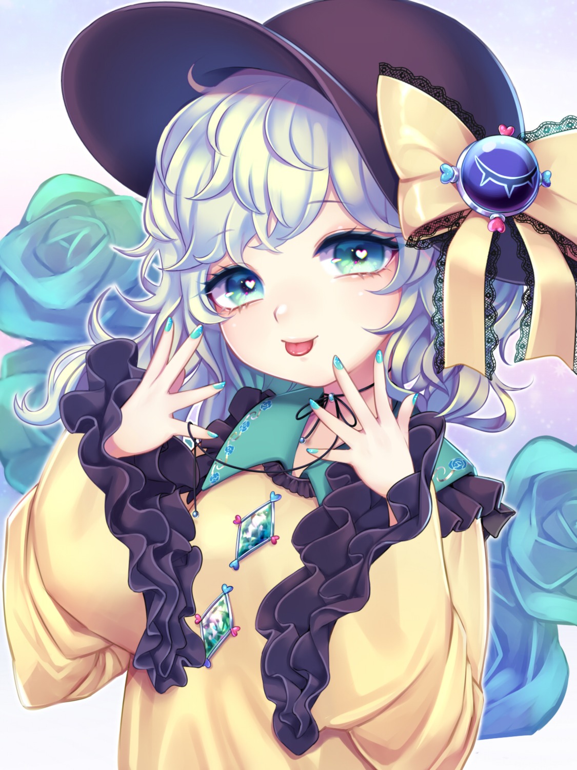 komeiji_koishi, touhou, wikumi