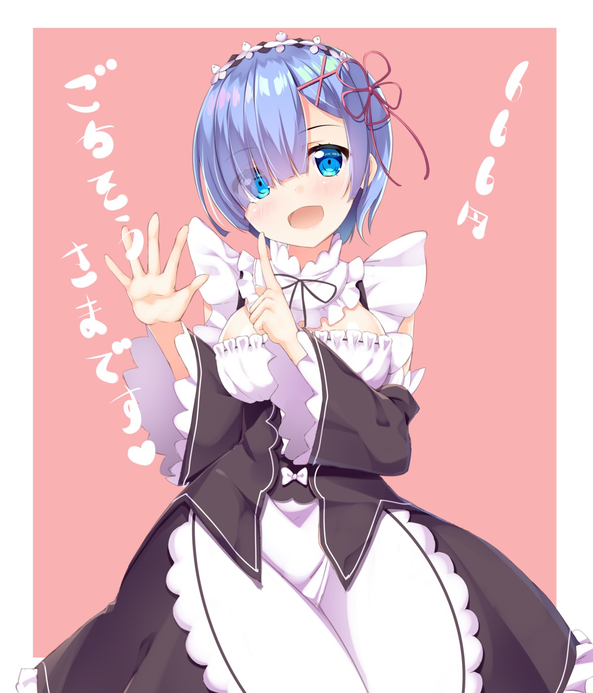 maid, re:zero_kara_hajimeru_isekai_seikatsu, rem_(re_zero), takuma_ss