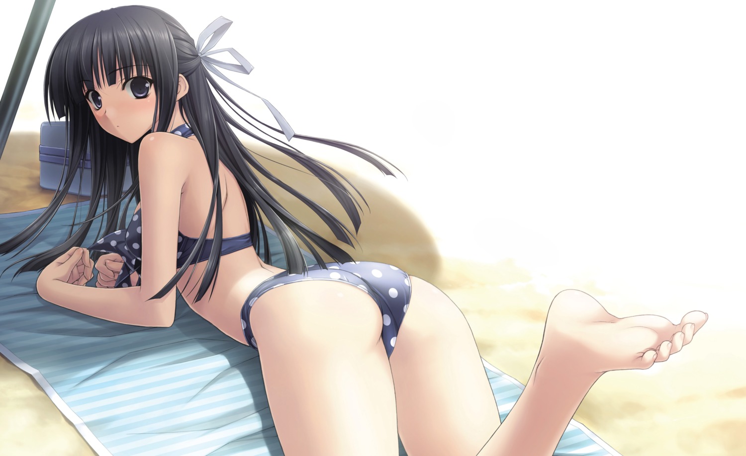 ass, bikini, hashimoto_takashi, migiwa_kazuha, possible_duplicate, sphere, swimsuits, yosuga_no_sora